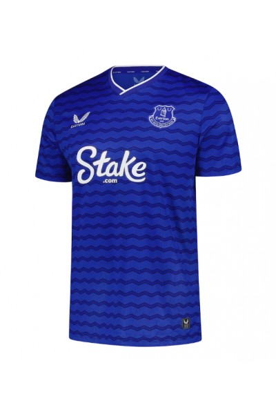 Everton Vitaliy Mykolenko #19 Fotballdrakt Hjemme Klær 2025-26 Korte ermer Everton Vitaliy Mykolenko #19 Fotballdrakt Hjemme Klær 2025-26 Korte ermer